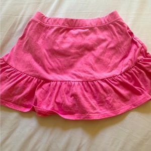 Jersey skirt with built-in shorts (skort)